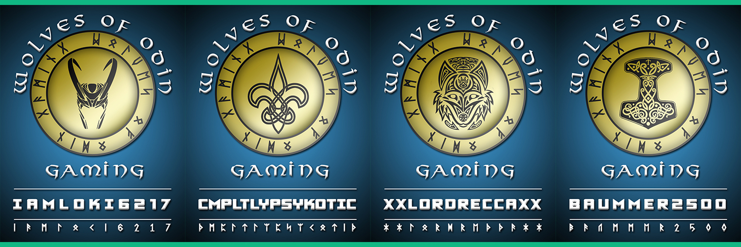 Wolves of Odin Team Logos